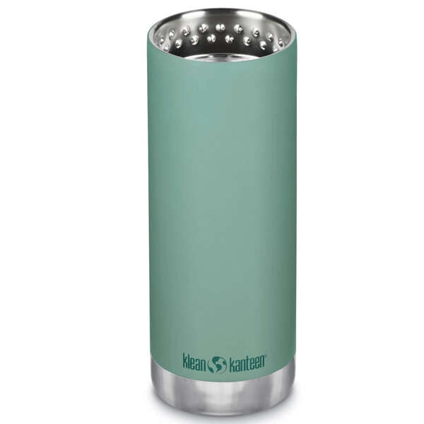 Butelka termiczna ze stali KLEAN KANTEEN INSULATED TKWIDE Café Cap - Beryl Green | 355 ml - 592 ml