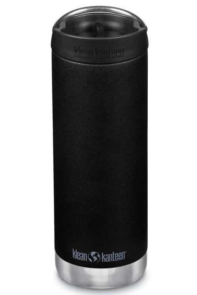 Butelka termiczna ze stali KLEAN KANTEEN INSULATED TKWIDE Café Cap Black | 355 ml - 592 ml