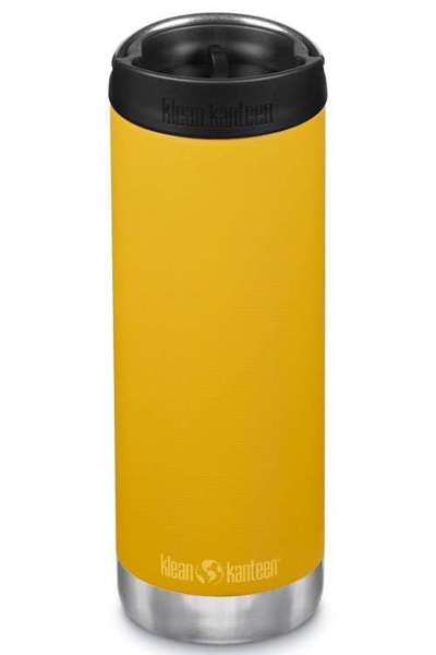 Butelka termiczna ze stali KLEAN KANTEEN INSULATED TKWIDE Café Cap Marigold | 355 ml - 592 ml