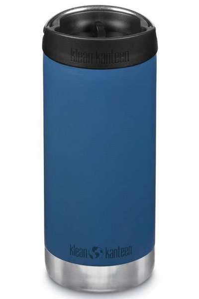 Butelka termiczna ze stali KLEAN KANTEEN INSULATED TKWIDE Café Cap Real Teal | 355 ml - 592 ml