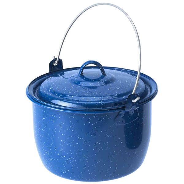 Garnek emaliowany GSI OUTDOORS ENAMELWARE CONVEX KETTLE | 2.8L