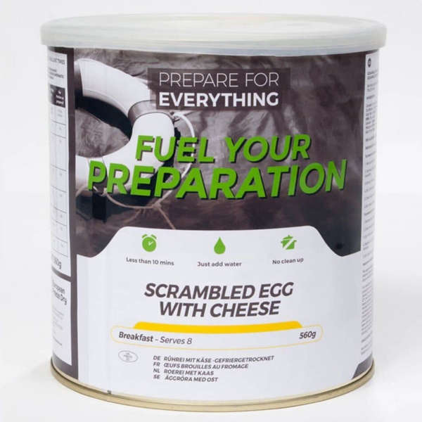 Jajecznica z serem FUEL YOUR PREPARATION, 8 porcji