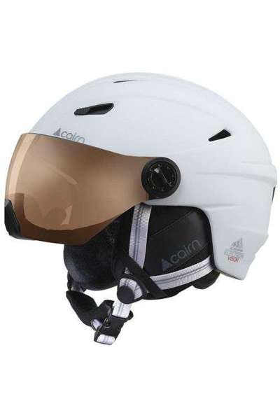 Kask narciarski CAIRN ELECTRON VISOR PHOTOCHROMIC z szybą fotochromową cat.1-3