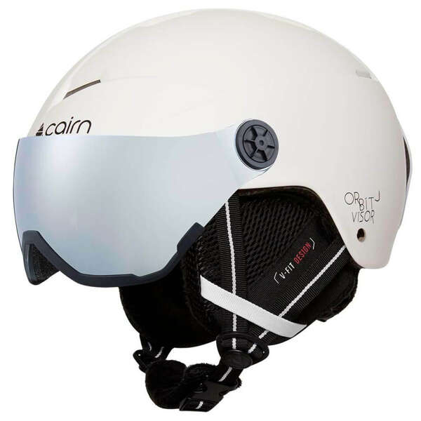 Kask narciarski CAIRN ORBIT VISOR J z szybą cat.3