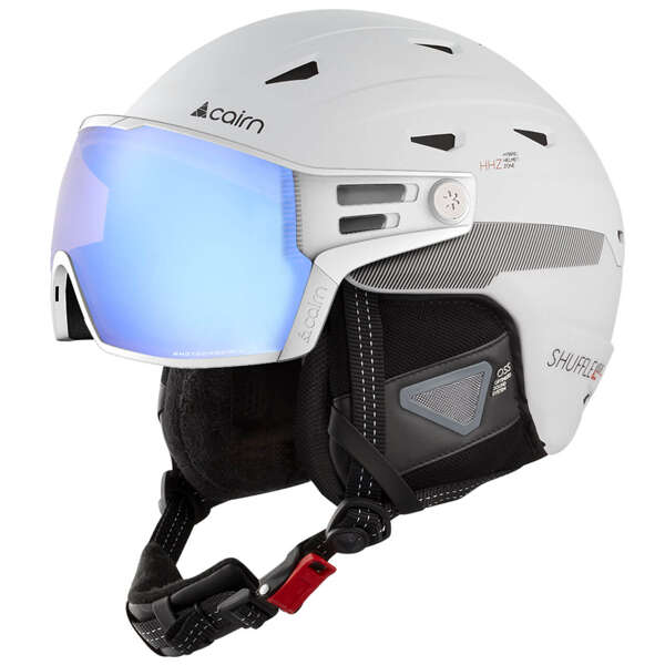 Kask narciarski CAIRN SHUFFLE S-VISOR z szybą fotochromową cat.1-3