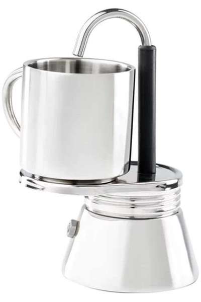 Kawiarka ze stali GSI MINI-ESPRESSO SET 1 CUP