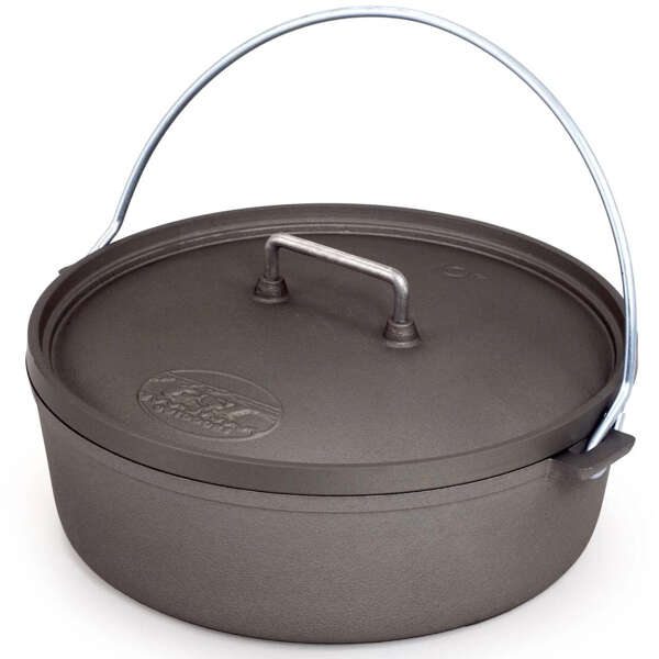 Kociołek holenderski aluminiowy GSI OUTDOORS 10" HARD ANODIZED DUTCH OVEN