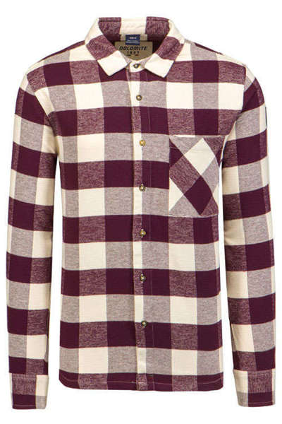 Koszula DOLOMITE FLANNEL CHECK SHIRT MEN'S