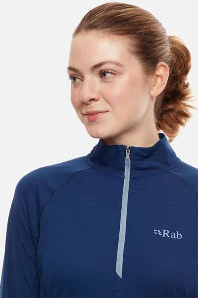 Koszulka RAB WOMEN'S PULSE LS ZIP