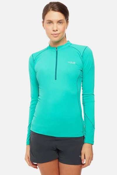 Koszulka RAB WOMEN'S SONIC LS ZIP