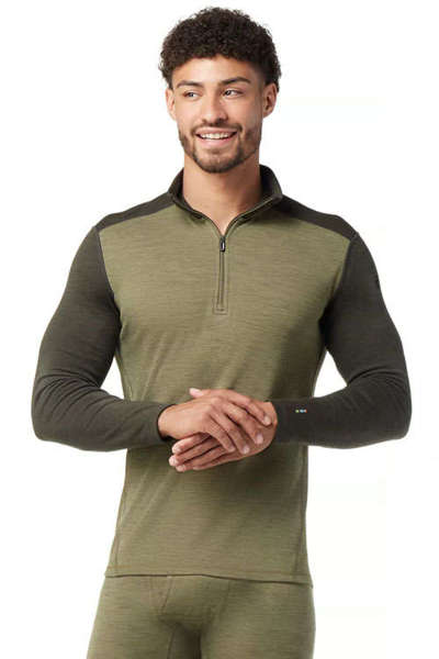 Koszulka SMARTWOOL MEN'S CLASSIC THERMAL MERINO BASE LAYER 1/4 ZIP