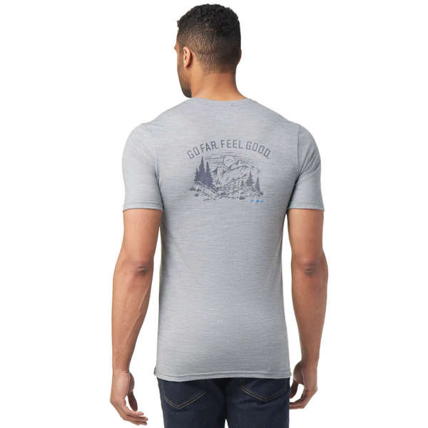 Koszulka SMARTWOOL M'S WILDERNESS SUMMIT GRAPHIC TEE