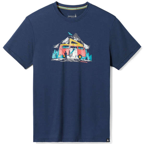 Koszulka SMARTWOOL U'S RIVER VAN GRAPHIC TEE