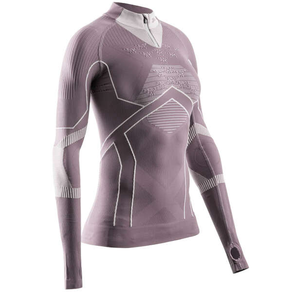 Koszulka damska z półgolfem X-BIONIC ENERGY ACCUMULATOR LIGHT SHIRT 1/2 ZIP