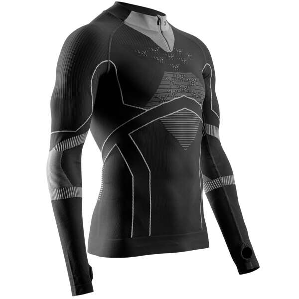 Koszulka męska z półgolfem X-BIONIC ENERGY ACCUMULATOR LIGHT SHIRT 1/2 ZIP