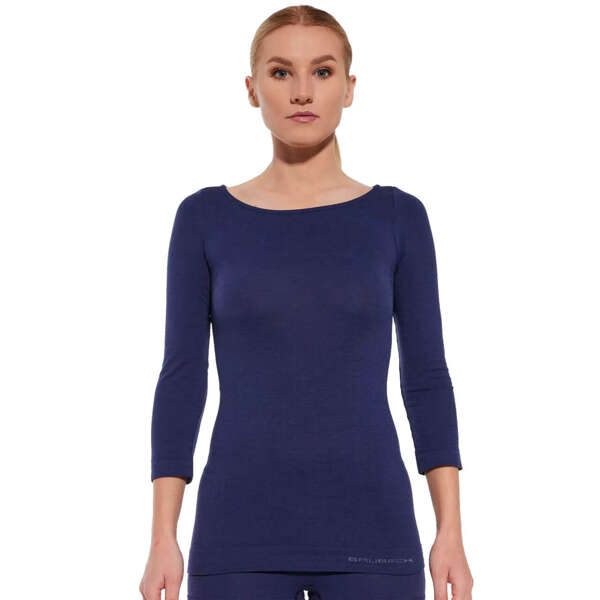 Koszulka wełniana damska BRUBECK COMFORT MERINO