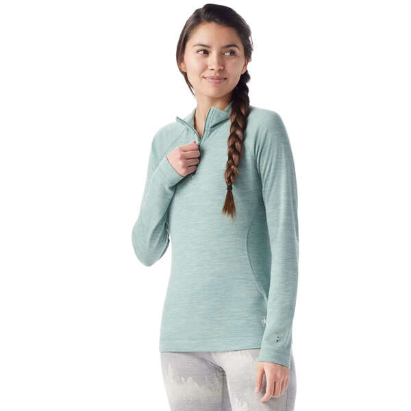 Koszulka wełniana damska SMARTWOOL CLASSIC THERMAL MERINO 1/4 ZIP