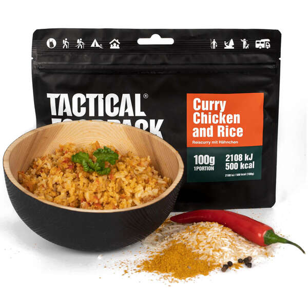 Kurczak curry z ryżem TACTICAL FOODPACK
