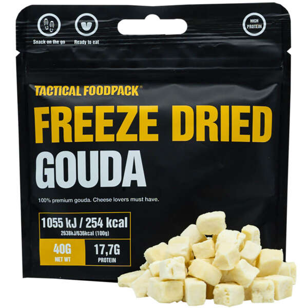 Liofilizowane kawałki sera Gouda TACTICAL FOODPACK