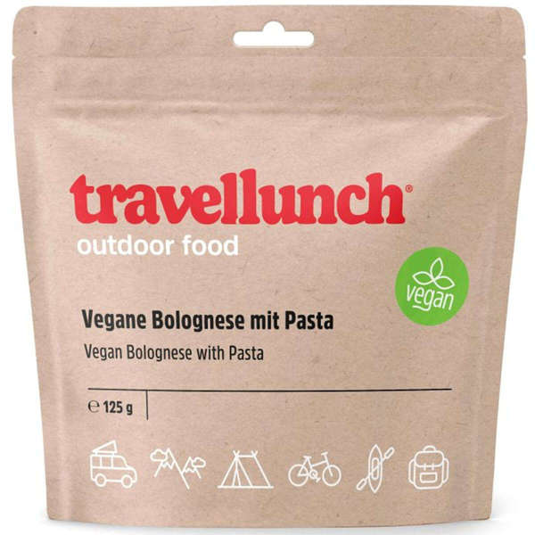 Makaron bolognese wegetariański TRAVELLUNCH