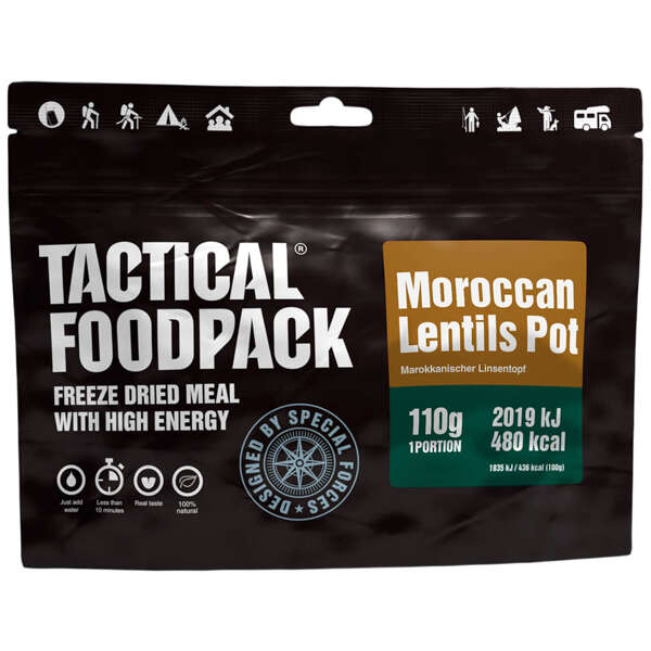 Marokańskie danie z soczewicą TACTICAL FOODPACK