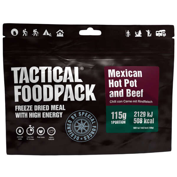 Meksykańska potrawka z wołowiną TACTICAL FOODPACK