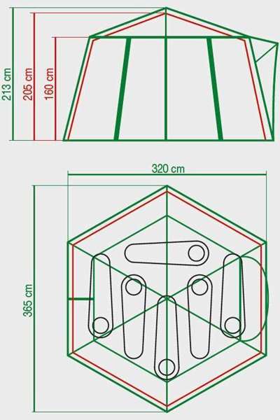 Namiot COLEMAN POLYGON 6