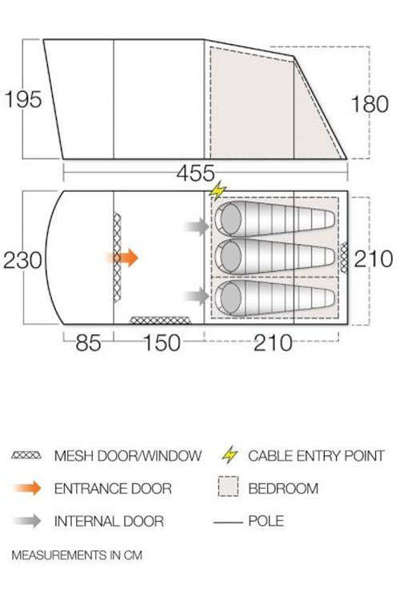 Namiot VANGO HARRIS 350