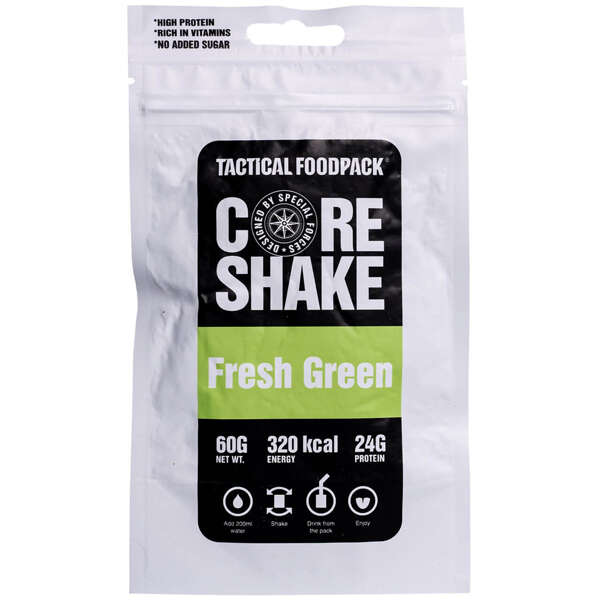 Napój białkowy z jabłkiem i szpinakiem TACTICAL FOODPACK CORE SHAKE - Fresh Green