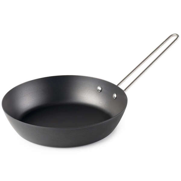 Patelnia turystyczna ze stali węglowej GSI OUTDOORS CARBON STEEL 10" FRYPAN