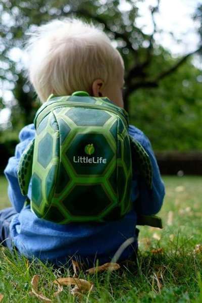 Plecak dla dzieci 1-3 lat  ze smyczą LITTLELIFE TODDLER BACKPACK - Turtle