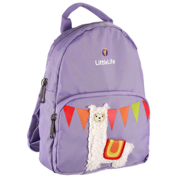 Plecak dla dzieci ze smyczą LITTLELIFE FRIENDLY FACES TODDLER BACKPACK 2L | Lama