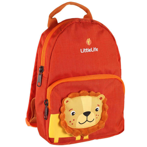 Plecak dla dzieci ze smyczą LITTLELIFE FRIENDLY FACES TODDLER BACKPACK 2L | Lion