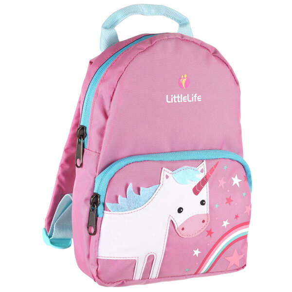 Plecak dla dzieci ze smyczą LITTLELIFE FRIENDLY FACES TODDLER BACKPACK 2L | Unicorn