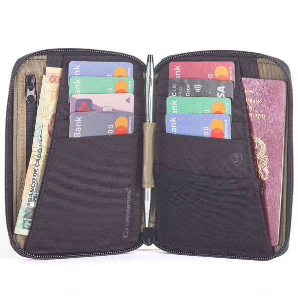 Portfel LIFEVENTURE X-PAC RFID MINI TRAVEL WALLET