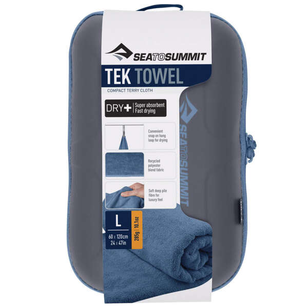 Ręcznik turystyczny z mikrofibry SEA TO SUMMIT TEK TOWEL