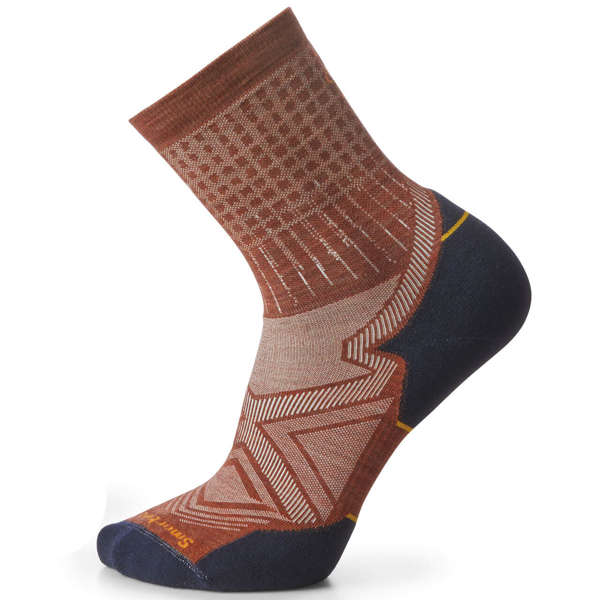 Skarpety do biegania SMARTWOOL RUN TARGETED CUSHION PATTERN MID CREW SOCKS