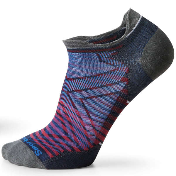 Skarpety do biegania SMARTWOOL RUN ZERO CUSHION LOW ANKLE PATTERN SOCKS