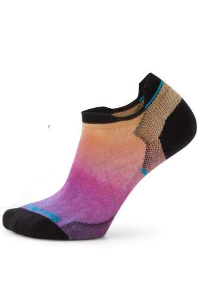 Skarpety do biegania SMARTWOOL W'S RUN ZERO CUSHION OMBRE PRINT