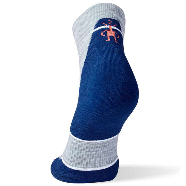 Skarpety do biegania damskie z wełny SMARTWOOL RUN ANKLE SOCKS | Targeted Cushion