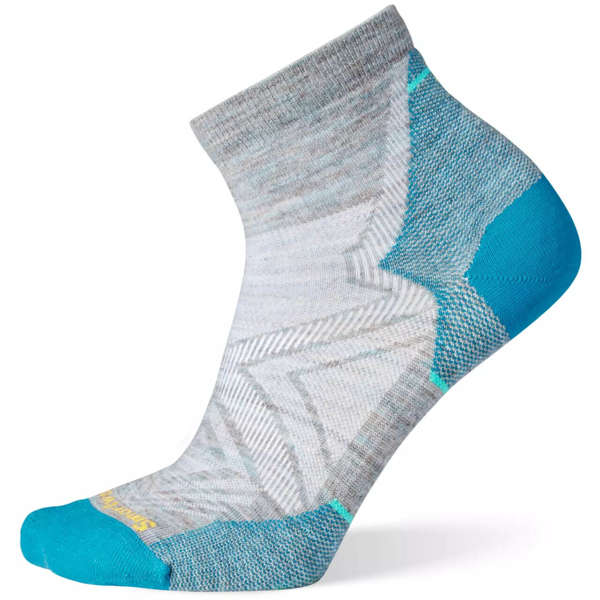 Skarpety do biegania damskie z wełny SMARTWOOL RUN ANKLE SOCKS | Zero Cushion