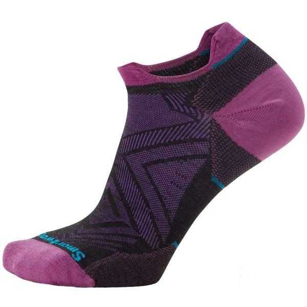 Skarpety do biegania damskie z wełny SMARTWOOL RUN LOW ANKLE SOCKS | Zero Cushion