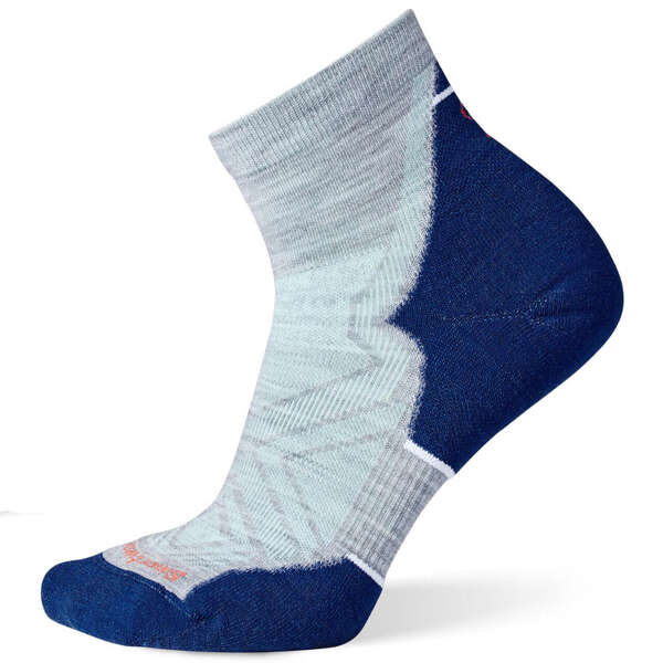 Skarpety do biegania wełniane damskie SMARTWOOL RUN ANKLE SOCKS | Targeted Cushion