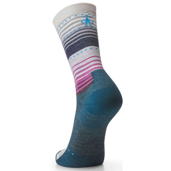 Skarpety miejskie wełniane SMARTWOOL EVERYDAY STITCH STRIPE CREW SOCKS Zero Cushion