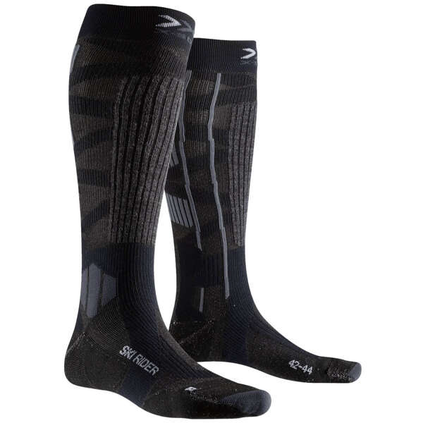 Skarpety narciarskie X-SOCKS SKI RIDER 4.0 SILVER