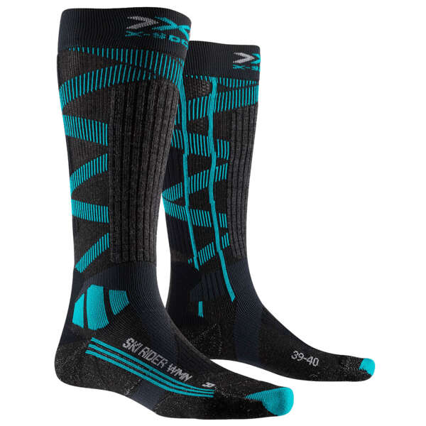 Skarpety narciarskie X-SOCKS SKI RIDER 4.0 SILVER WMN