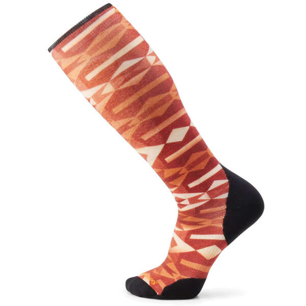 Skarpety narciarskie z wełny SMARTWOOL SKI COLLIDING CLOUDS PRINT SOCKS | Targeted Cushion