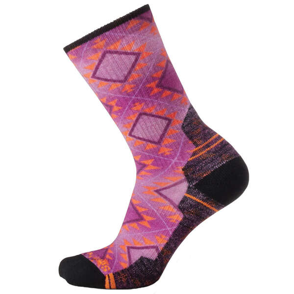 Skarpety turystyczne wełniane damskie SMARTWOOL HIKE SOUTHWEST TILE PRINT CREW SOCKS Light Cushion