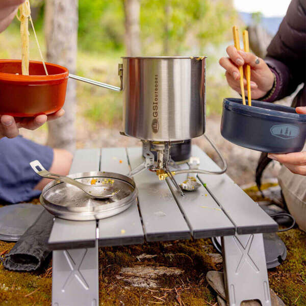 Składany stolik turystyczny GSI OUTDOORS MICRO TABLE+