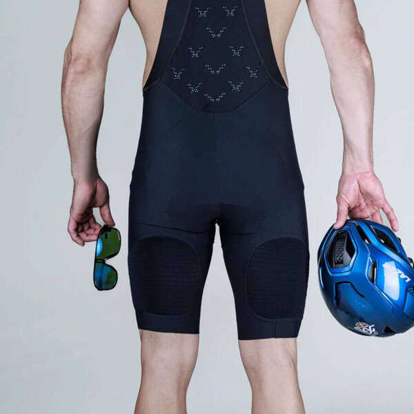 Spodenki rowerowe z szelkami i wkładką X-BIONIC COREFUSION CYCLING COMPRESSION BIB SHORTS